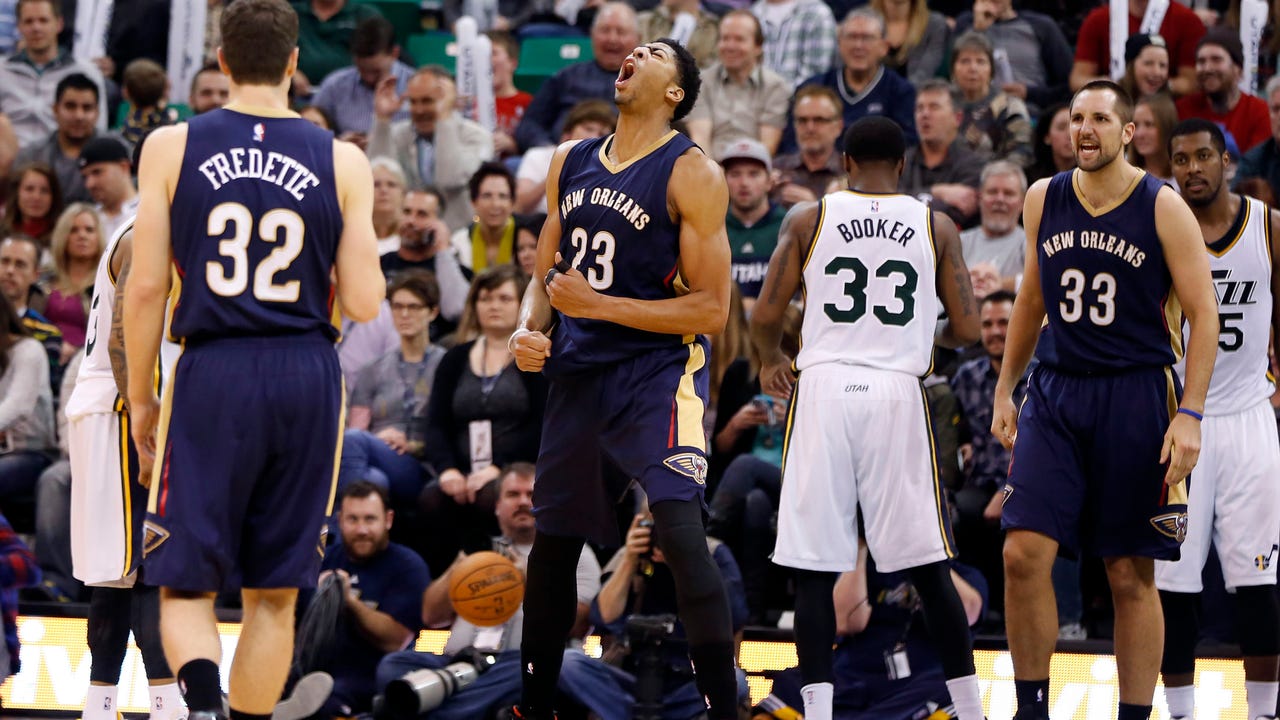 Davis scores career-high 43 as Pelicans beat Jazz